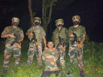 Assam: Security forces nab Naga militant from Sadiya | Assam: Security forces nab Naga militant from Sadiya