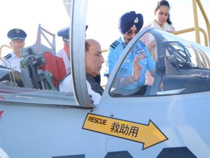 Rajnath visits Hamamatsu Air Base, briefed on F-15 fighter jets | Rajnath visits Hamamatsu Air Base, briefed on F-15 fighter jets