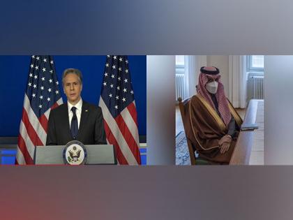 Blinken discusses risk of Safer oil tanker spill in Red Sea with Saudi FM | Blinken discusses risk of Safer oil tanker spill in Red Sea with Saudi FM Blinken discusses risk of Safer oil tanker spill in Red Sea with Saudi FM | Blinken discusses risk of Safer oil tanker spill in Red Sea with Saudi FM