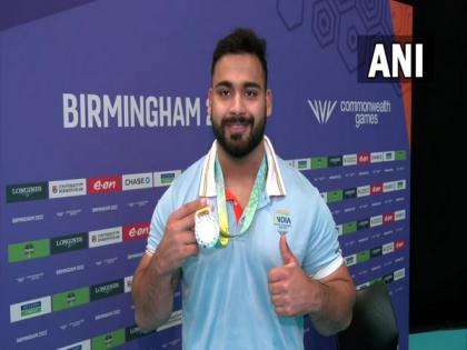 Indian weightlifter Vikas Thakur elated after winning silver medal at Commonwealth Games 2022 | Indian weightlifter Vikas Thakur elated after winning silver medal at Commonwealth Games 2022