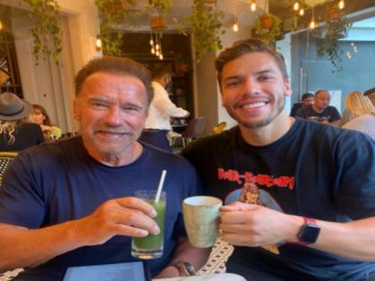 Arnold Schwarzenegger's son Joseph Baena talks about dealing with public attention | Arnold Schwarzenegger's son Joseph Baena talks about dealing with public attention