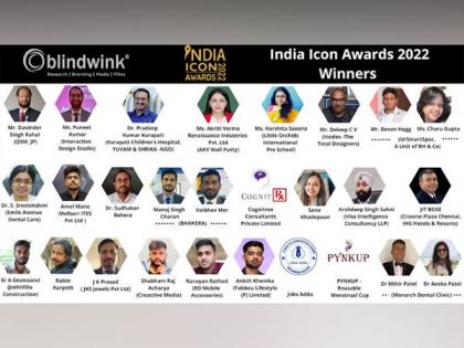 Blindwink India Icon Awards - 2022 winners announced | Blindwink India Icon Awards - 2022 winners announced