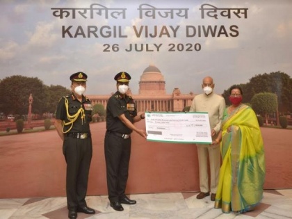 President Ram Nath Kovind donates to army hospital on Vijay Diwas | President Ram Nath Kovind donates to army hospital on Vijay Diwas