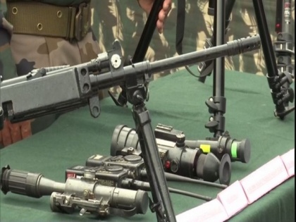 Army displays new weapons, equipment in Kargil | Army displays new weapons, equipment in Kargil