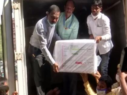 Karnataka gets first consignment of COVID-19 vaccine | Karnataka gets first consignment of COVID-19 vaccine Karnataka gets first consignment of COVID-19 vaccine | Karnataka gets first consignment of COVID-19 vaccine