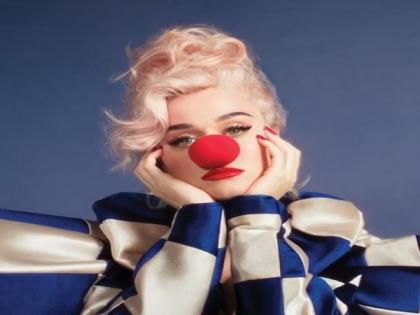 Katy Perry wears clown nose in new album cover of 'Smile' | Katy Perry wears clown nose in new album cover of 'Smile'