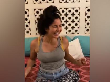 Katrina Kaif's gets goofy, shares quirky way of tying hair | Katrina Kaif's gets goofy, shares quirky way of tying hair