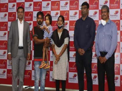 2-year-old girl treated successfully for lower back Spondylolisthesis by Kauvery Hospital | 2-year-old girl treated successfully for lower back Spondylolisthesis by Kauvery Hospital