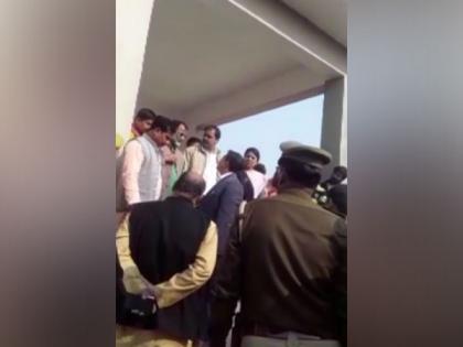 In Lakhimpur Kheri, MoS Ajay Mishra abuses journalist when asked about jailed son | In Lakhimpur Kheri, MoS Ajay Mishra abuses journalist when asked about jailed son