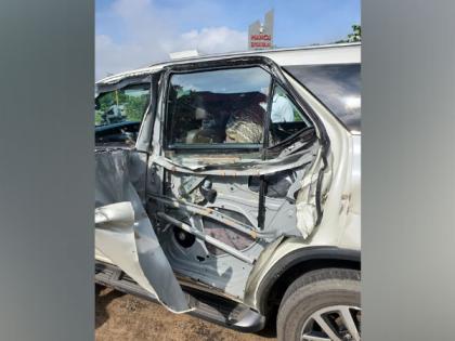 Tanker rams Khushbu Sundar's car, no injuries reported | Tanker rams Khushbu Sundar's car, no injuries reported