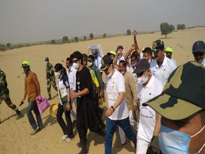 Sports minister Kiren Rijiju flags off 200 km long 'Fit India Walkathon' with ITBP | Sports minister Kiren Rijiju flags off 200 km long 'Fit India Walkathon' with ITBP