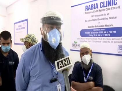 Part of Hyderabad mosque turned into community health care centre, amid COVID-19 pandemic | Part of Hyderabad mosque turned into community health care centre, amid COVID-19 pandemic