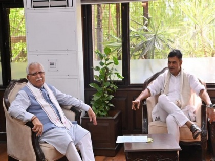 Haryana CM meets Union Power Minister to ensure uninterrupted electricity supply | Haryana CM meets Union Power Minister to ensure uninterrupted electricity supply