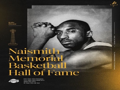 'Dear Kobe, thank you for all your hard work': Lakers icon Bryant inducted posthumously into Basketball Hall Of Fame | 'Dear Kobe, thank you for all your hard work': Lakers icon Bryant inducted posthumously into Basketball Hall Of Fame