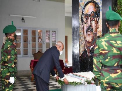 President Kovind visits Bangabandhu Memorial Museum, pays his respect to Sheikh Mujibur Rahman | President Kovind visits Bangabandhu Memorial Museum, pays his respect to Sheikh Mujibur Rahman