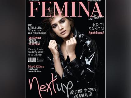 Kriti Sanon casts magical spell in black on latest magazine cover | Kriti Sanon casts magical spell in black on latest magazine cover