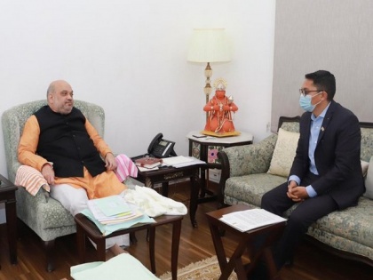 BJP MP Namgyal meets Amit Shah, discusses matters relating to development of Ladakh | BJP MP Namgyal meets Amit Shah, discusses matters relating to development of Ladakh