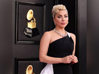 Grammys 2022: Lady Gaga brings back old Hollywood glamour with her red carpet look | Grammys 2022: Lady Gaga brings back old Hollywood glamour with her red carpet look