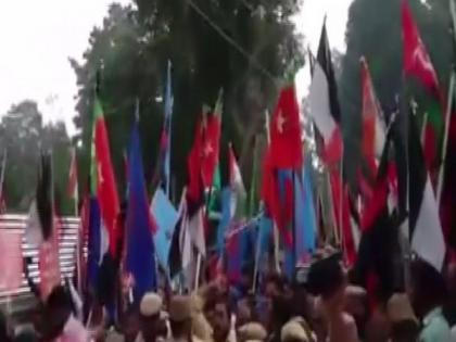 Left parties protest against privatisation of NMR toy train service | Left parties protest against privatisation of NMR toy train service Left parties protest against privatisation of NMR toy train service | Left parties protest against privatisation of NMR toy train service