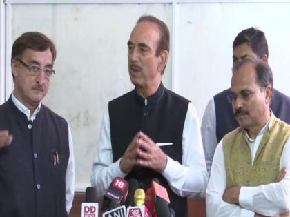 Ghulam Nabi Azad condemns 'orchestrated hooliganism' outside Sibal's residence | Ghulam Nabi Azad condemns 'orchestrated hooliganism' outside Sibal's residence