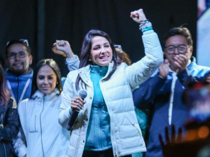 2 frontrunners projected to enter Ecuador's presidential run-off | 2 frontrunners projected to enter Ecuador's presidential run-off 2 frontrunners projected to enter Ecuador's presidential run-off | 2 frontrunners projected to enter Ecuador's presidential run-off