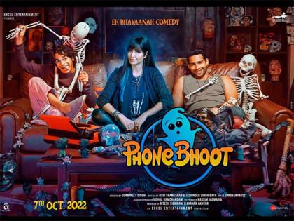 New spooky motion poster of Katrina Kaif's horror-comedy 'Phone Bhoot' out | New spooky motion poster of Katrina Kaif's horror-comedy 'Phone Bhoot' out