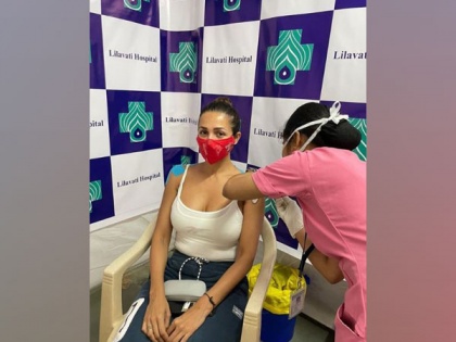 Malaika Arora receives first shot of COVID-19 vaccine, says 'we are in this together' | Malaika Arora receives first shot of COVID-19 vaccine, says 'we are in this together'