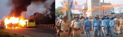 Maratha stir continues, Congress wants Special Legislature Session for quotas | Maratha stir continues, Congress wants Special Legislature Session for quotas Maratha stir continues, Congress wants Special Legislature Session for quotas | Maratha stir continues, Congress wants Special Legislature Session for quotas