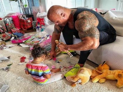 Dwayne Johnson shares adorable post-Christmas picture with daughter Tiana | Dwayne Johnson shares adorable post-Christmas picture with daughter Tiana Dwayne Johnson shares adorable post-Christmas picture with daughter Tiana | Dwayne Johnson shares adorable post-Christmas picture with daughter Tiana