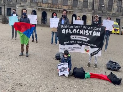 Baloch activists stage anti-Pak protests across the world to mark March 27 as 'Black Day' | Baloch activists stage anti-Pak protests across the world to mark March 27 as 'Black Day'