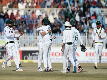 Naseem's hat-trick put Pakistan on front seat against Bangladesh | Naseem's hat-trick put Pakistan on front seat against Bangladesh