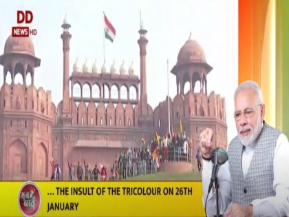 Nation shocked to witness insult of Tricolour on Jan 26: PM Modi | Nation shocked to witness insult of Tricolour on Jan 26: PM Modi