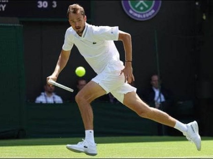 Wimbledon: Medvedev advances to second round, Fritz survives Hanfmann scare | Wimbledon: Medvedev advances to second round, Fritz survives Hanfmann scare