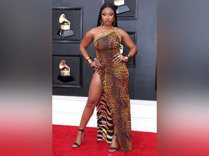 Grammys 2022: Megan Thee Stallion stuns in epic leopard gown on red carpet | Grammys 2022: Megan Thee Stallion stuns in epic leopard gown on red carpet