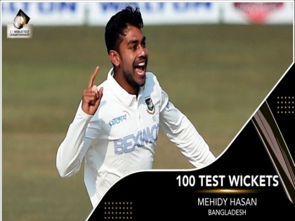 Mehidy Hasan Miraz becomes fastest Bangladesh bowler to scalp 100 Test wickets | Mehidy Hasan Miraz becomes fastest Bangladesh bowler to scalp 100 Test wickets