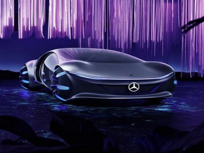 Mercedes-Benz raises curtain from other-worldly looking 'Avatar' inspired concept car | Mercedes-Benz raises curtain from other-worldly looking 'Avatar' inspired concept car