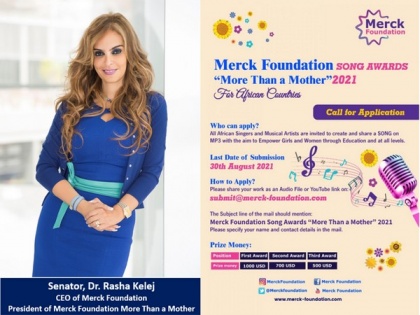 Merck Foundation, Africa First Ladies advocate for supporting girl education Through More Than a Mother Song Awards 2021 | Merck Foundation, Africa First Ladies advocate for supporting girl education Through More Than a Mother Song Awards 2021