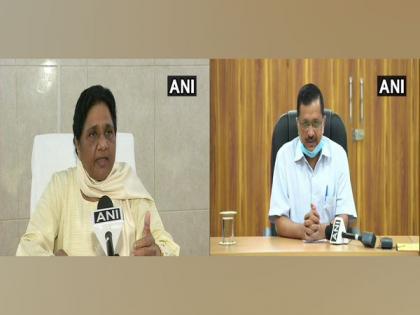 Mayawati, Kejriwal extend greetings on Raksha Bandhan | Mayawati, Kejriwal extend greetings on Raksha Bandhan