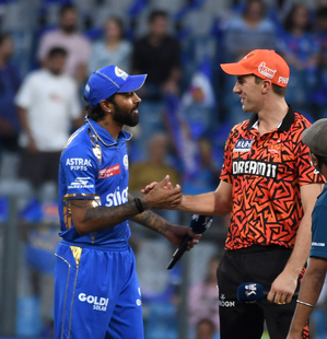 IPL 2024: Anshul Kamboj set for debut as MI win toss, elect to bowl against SRH | IPL 2024: Anshul Kamboj set for debut as MI win toss, elect to bowl against SRH IPL 2024: Anshul Kamboj set for debut as MI win toss, elect to bowl against SRH | IPL 2024: Anshul Kamboj set for debut as MI win toss, elect to bowl against SRH