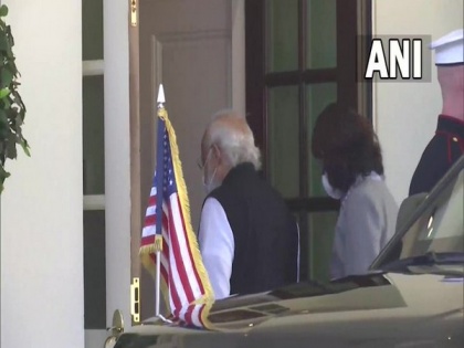 PM Modi arrives at White House for bilateral meeting with Biden | PM Modi arrives at White House for bilateral meeting with Biden