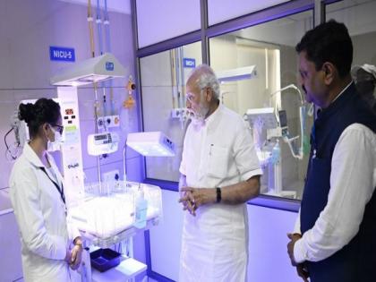 PM Modi inaugurates state-of-the-art hospital in Gujarat | PM Modi inaugurates state-of-the-art hospital in Gujarat