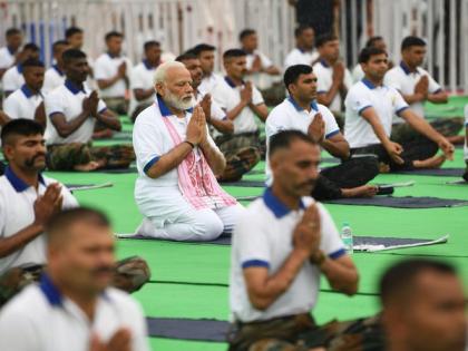 Yoga was not just practiced, but celebrated collectively: PM Modi | Yoga was not just practiced, but celebrated collectively: PM Modi