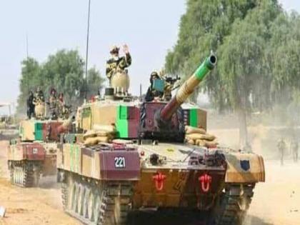 DRDO's Arjun tank demonstrates advanced capability to Army | DRDO's Arjun tank demonstrates advanced capability to Army