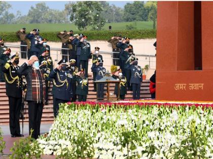 PM Modi recalls unwavering courage of armed forces on Vijay Diwas | PM Modi recalls unwavering courage of armed forces on Vijay Diwas PM Modi recalls unwavering courage of armed forces on Vijay Diwas | PM Modi recalls unwavering courage of armed forces on Vijay Diwas