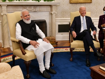 Modi-Biden meet: POTUS goes off script, tells about 'five Bidens' from his Mumbai visit | Modi-Biden meet: POTUS goes off script, tells about 'five Bidens' from his Mumbai visit