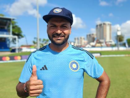Thought process and approach of Mukesh Kumar is fabulous, says Paras Mhambrey | Thought process and approach of Mukesh Kumar is fabulous, says Paras Mhambrey