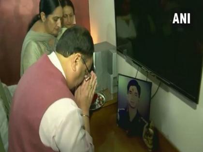 Haryana: Nadda meets family of Major Amit Ahuja | Haryana: Nadda meets family of Major Amit Ahuja