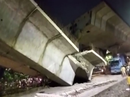 Maharashtra: Portion of under-construction bridge collapses in Nagpur | Maharashtra: Portion of under-construction bridge collapses in Nagpur