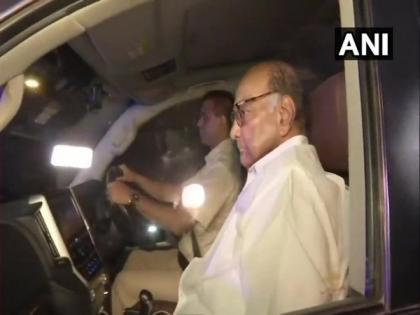 Maharashtra: Sharad Pawar leaves for Karad to attend an event on Yashwantrao Chavan's death anniversary | Maharashtra: Sharad Pawar leaves for Karad to attend an event on Yashwantrao Chavan's death anniversary