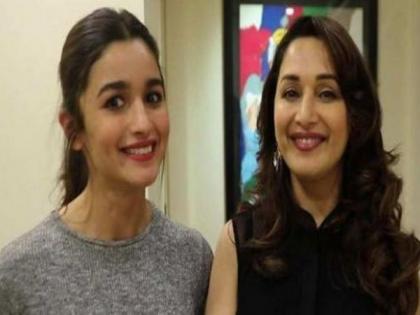 'Here's to another year full of blockbusters': Madhuri Dixit wishes birthday girl Alia Bhatt | 'Here's to another year full of blockbusters': Madhuri Dixit wishes birthday girl Alia Bhatt